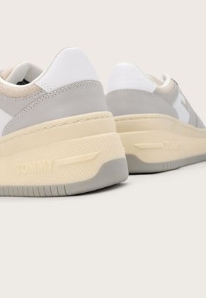 Tenis Lifestyle Gris-Blanco-Beige Tommy Hilfiger Jeans