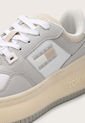 Tenis Lifestyle Gris-Blanco-Beige Tommy Hilfiger Jeans de Tommy Hilfiger