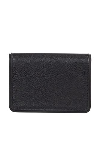 Tarjetero Negro De Cuero Con Compartimiento Principal Tommy Hilfiger Tommy Hilfiger