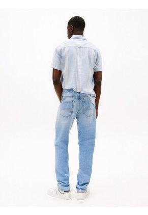 Jeans Azul Ryan Ajustados Y Desteñidos De Pierna Recta Tommy Jeans