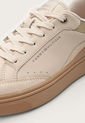 Tenis Lifestyle Beige-Café-Dorado Tommy Hilfiger de Tommy Hilfiger