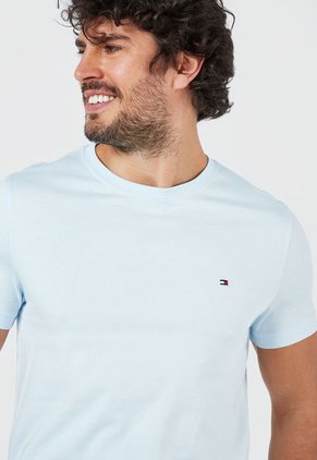 Camiseta Azul Tommy Hilfiger