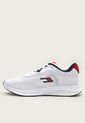 Tenis Lifestyle Blanco-Azul Navy-Rojo Tommy Hilfiger de Tommy Hilfiger