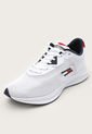 Tenis Lifestyle Blanco-Azul Navy-Rojo Tommy Hilfiger de Tommy Hilfiger