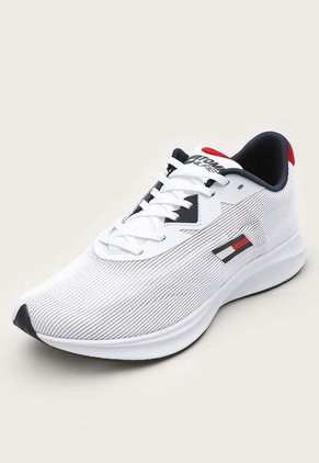 Tenis Lifestyle Blanco-Azul Navy-Rojo Tommy Hilfiger