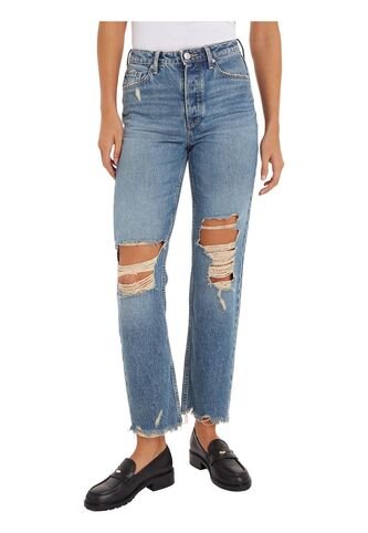 Jeans Rotos Para Mujer Tommy Hilfiger Tommy Hilfiger