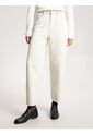 Jeans Blancos De Talle Alto Con Corte Globo Y Regular Tommy Hilfiger de Tommy Hilfiger