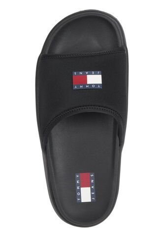 Sandalia Negra Casual Para Mujer Tommy Hilfiger Tommy Hilfiger