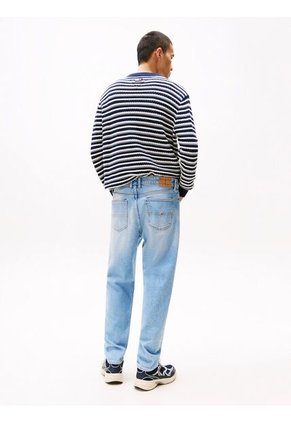 Jeans Azul Isaac Amplios Y Desteñidos De Pierna Cónica Tommy Jeans