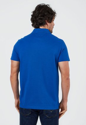 Camiseta Polo Azul-Negro Tommy Hilfiger