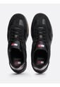 Tenis Negro The Greenwich De Cuero Con Logo Tommy Hilfiger de Tommy Hilfiger