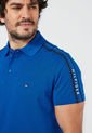 Camiseta Polo Azul-Negro Tommy Hilfiger de Tommy Hilfiger