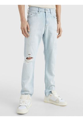Jeans Azul Scanton De Corte Ajustado Para Hombre Tommy Jeans