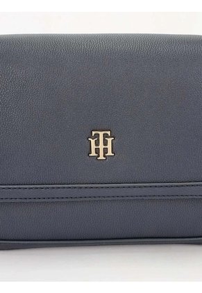 Bolso Azul Cruzado Con Solapa Tommy Hilfiger