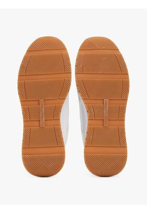 Tenis Blanco Con Mezcla De Texturas Tommy Hilfiger