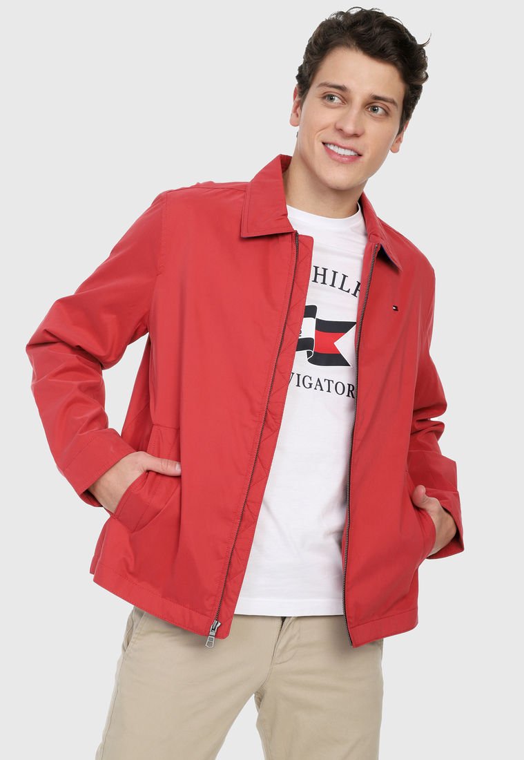 Chaqueta Rojo Tommy Hilfiger Compra Ahora Dafiti Colombia