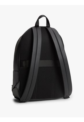 Morral Negro Con Cinta Distintiva Y Logo Tommy Hilfiger