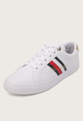 Tenis Lifestyle Blanco-Azul-Rojo Tommy Hilfiger