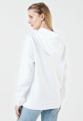 Hoodie Blanco-Rojo Tommy Hilfiger