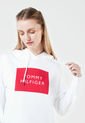 Hoodie Blanco-Rojo Tommy Hilfiger de Tommy Hilfiger