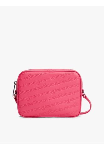 Bolso Rosa Cruzado Con Logo En Bajo Relieve Tommy Hilfiger Tommy Hilfiger