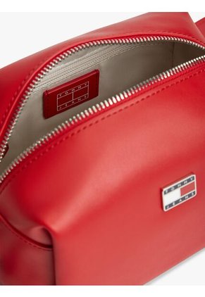 Bolso Rojo Cruzado Con Logo Tommy Hilfiger