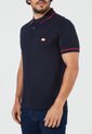 Camiseta Polo Azul-Rojo Tommy Hilfiger de Tommy Hilfiger