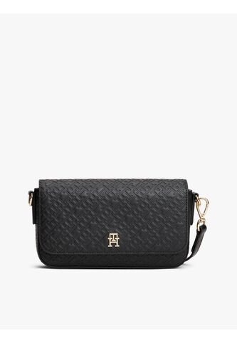 Bolso Negro Mensajero Hilfiger Icon Con Logo Tommy Hilfiger Tommy Hilfiger