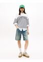 Saco Blanco TJW Varsity De Cuello Redondo Con Estilo Universitario Tommy Jeans de Tommy Hilfiger