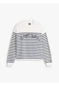 Saco Blanco TJW Varsity De Cuello Redondo Con Estilo Universitario Tommy Jeans de Tommy Hilfiger