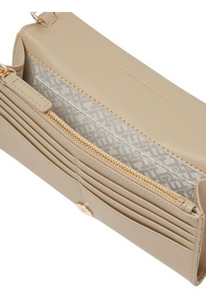 Bolso Beige Cruzado Con Acolchado A Rombos Tommy Hilfiger