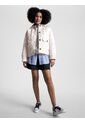 Chaqueta Con Diseño Acolchado A Rombos Mujer Blanco Tommy Hilfiger de Tommy Hilfiger