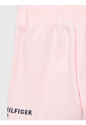 Bermudas Para Niña Adaptive Con Logo Rosa Tommy Hilfiger