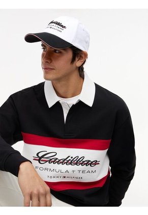Gorra Blanca TH X Cadillac Formula 1® Team Con Logo Tommy Hilfiger