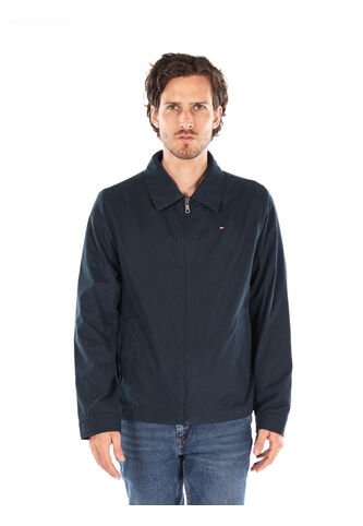 Chaqueta Impermeable Con Capucha Hombre Azul Tommy Hilfiger Tommy Hilfiger