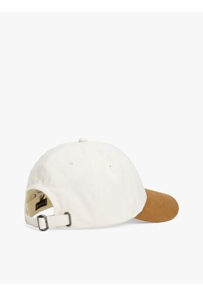 Gorra Blanca Con Parche Del Escudo Tommy Hilfiger