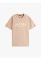 Camiseta Beige De Cuello Redondo Con Logo Gráfico Tommy Hilfiger de Tommy Hilfiger