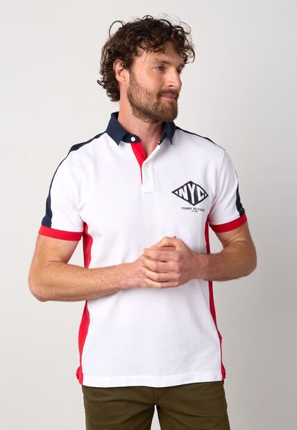 Polo TOMMY HILFIGER Blanco