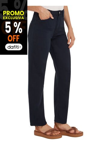Jeans Azul Classics Rectos De Talle Alto Para Mujer Tommy Hilfiger Tommy Hilfiger