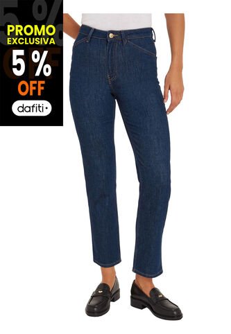 Pantalón Jeans Para Mujer Azul Tommy Hilfiger Tommy Hilfiger
