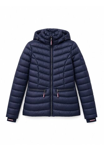 Chaqueta Azul Ligera Acolchada Con Logo Tommy Hilfiger Tommy Hilfiger