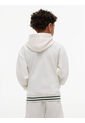 Hoodie Blanco Con Capota Y Logo Bordado Tommy Hilfiger de Tommy Hilfiger