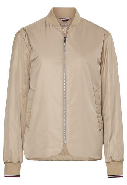 Chaqueta Beige Cazadora Para Mujer Tommy Hilfiger