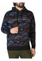 Sudadera Con Capucha Y Estampado De Camuflaje Azul Tommy Hilfiger de Tommy Hilfiger