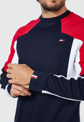 Buzo Azul-Rojo-Blanco Tommy Hilfiger