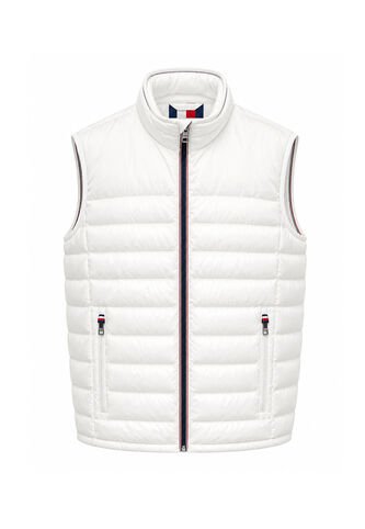 Chaleco Blanco Sin Mangas Con Detalles Distintivos Tommy Hilfiger Tommy Hilfiger