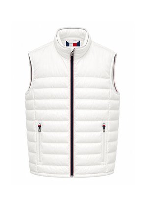 Chaleco Blanco Sin Mangas Con Detalles Distintivos Tommy Hilfiger