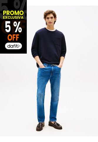 Jeans Azul Bleecker Mid Tommy Hilfiger Tommy Hilfiger
