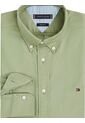 Camisa Verde De Corte Regular Con Logo Bordado Tommy Hilfiger de Tommy Hilfiger