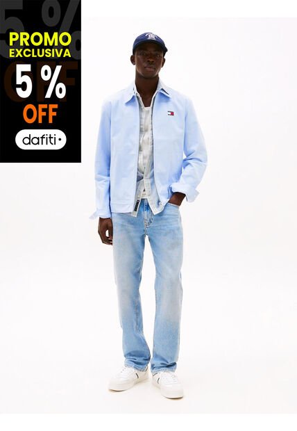 Jeans Azul Ryan Ajustados Y Desteñidos De Pierna Recta Tommy Jeans